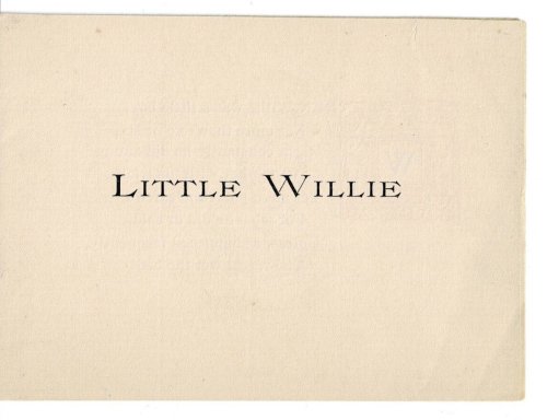 LITTLE WILLIE.
