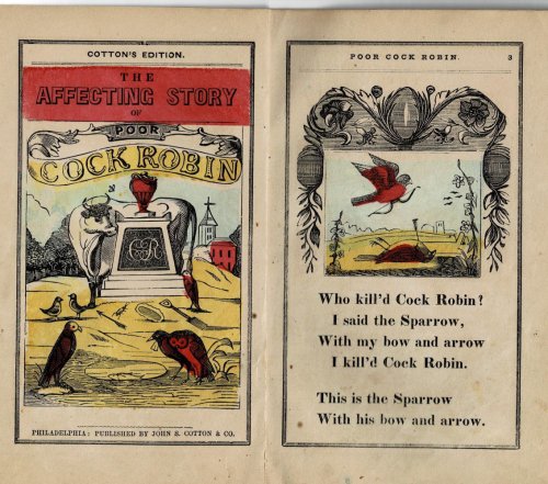 Image for THE AFFECTING STORY OF POOR COCK ROBIN. THE AFFECTING STORY OF POOR COCK ROBIN.