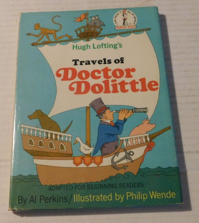 Image for HUGH LOFTING'S TRAVELS OF DOCTOR DOOLITTLE. Adapted for Beginning Readers by Al Perkins. Illustrated by Philip Wende. HUGH LOFTING'S TRAVELS OF DOCTOR DOOLITTLE. Adapted for Beginning Readers by Al Perkins. Illustrated by Philip Wende.