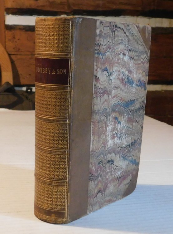[DOMBEY AND SON]: DEALING WITH THE FIRM OF DOMBEY AND SON, WHOLESALE, RETAIL AND FOR EXPORTATION by CHARLES DICKENS. With Illustrations by H. K. Browne.
