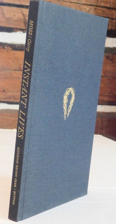 INSTANT LIVES. Drawings by Edward Gorey. [LIMITED EDITION SIGNED BY HOWARD MOSS and by EDWARD GOREY].