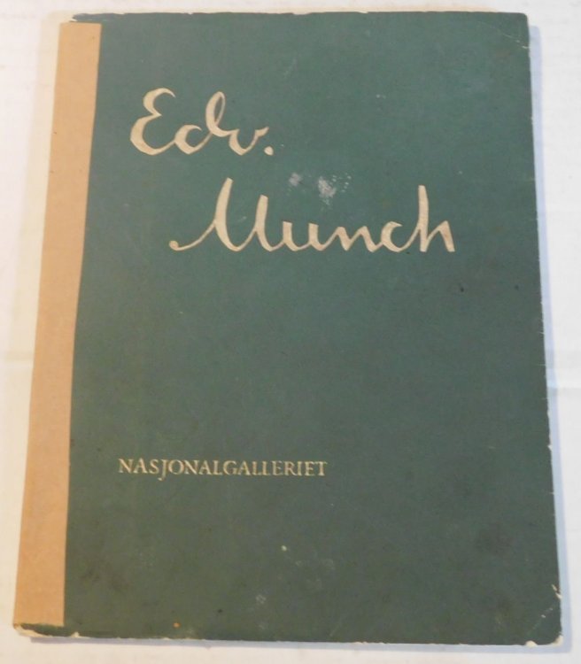 KUNSTNERE I NASJONALGALLERIET. I: EDVARD MUNCH: 45 REPRODUKSJONER. Med Innledning pa Norsk / With an English Introduction / Avec une Introduction en Francais / Mit Deutscher Einleitung.
