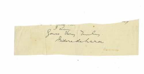 CLOSE of a LETTER SIGNED by the ENGLISH COMPOSER OF 