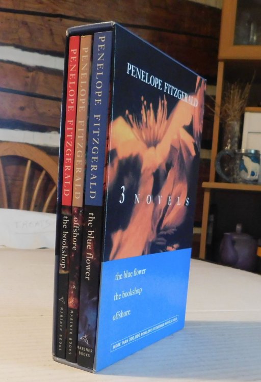 3 NOVELS: The Blue Flower / The Bookshop / Offshore.