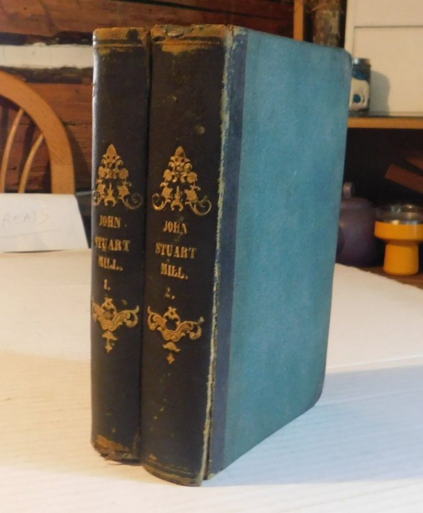 GRUNDSATZE DER POLITISCHEN OEKONOMIE, NEBST EINIGEN ANWENDUNGEN AUF DIE GESELLSCHAFTSWISSENSCHAFT. Aus dem Englischen ubersetzt und mit Zusatzen versehen von Adolph Soetbeer. (2 Volumes).