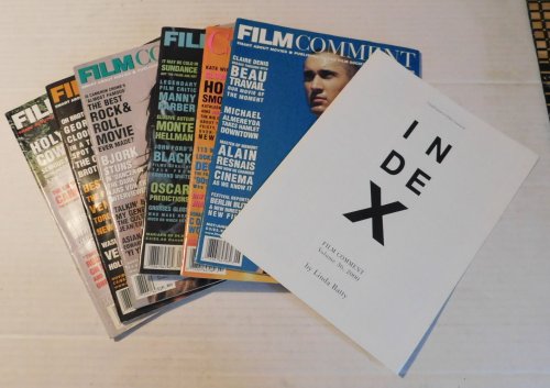 FILM COMMENT. Published by the Film Society of Lincoln Center. Volume 36, number 1-6 with the index. [6 issues plus index.]