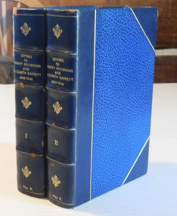THE LETTERS OF ROBERT BROWNING AND ELIZABETH BARRETT BROWNING 1845-1846. With Portraits and Facsimiles. (2 Volumes).