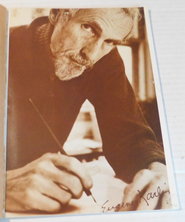 VISION: [EUGENE KARLIN SPECIAL ISSUE]. [Inscribed & signed by Eugene Karlin to the American calligrapher Paul Standard].