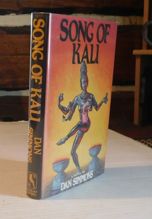 SONG OF KALI. [INSCRIBED & SIGNED by DAN SIMMONS WITH A SKETCH].