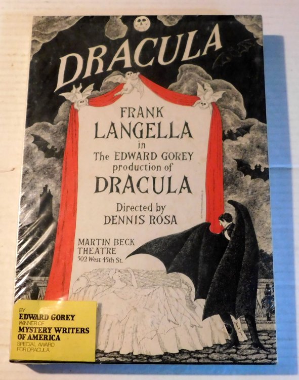 ORIGINAL VINTAGE over 500 piece JIGSAW PUZZLE by EDWARD GOREY for the 1978 production of 