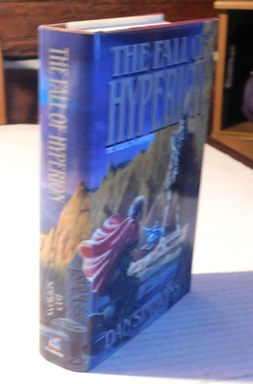 THE FALL OF HYPERION. [FIRST PRINTING SIGNED by Dan Simmons on the title page].