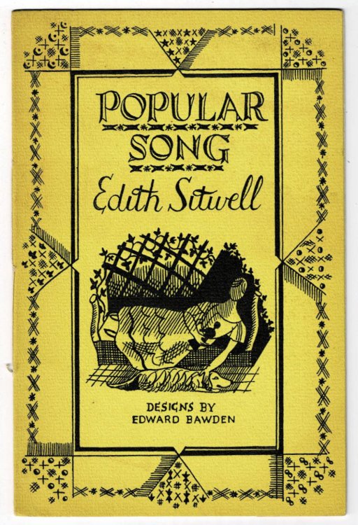POPULAR SONG. (Cover title).