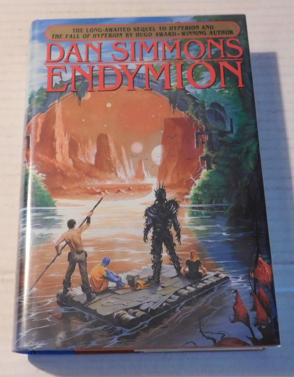 ENDYMION. [FIRST PRINTING INSCRIBED, SIGNED AND DATED IN DECEMBER 1995 by Dan Simmons on the title page].