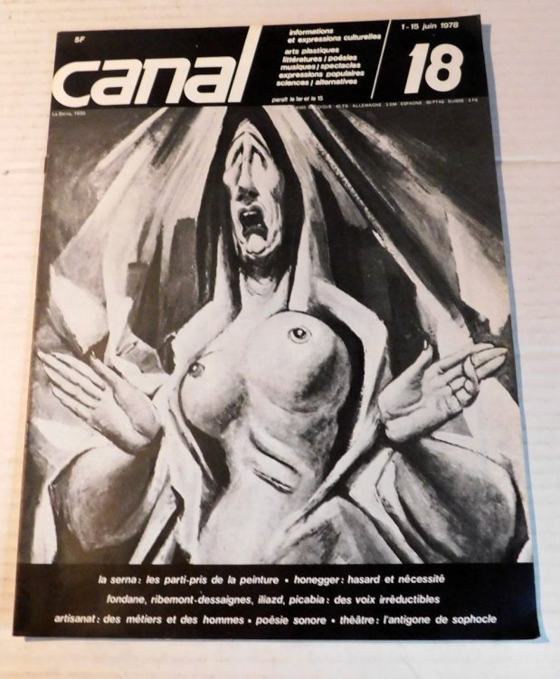 CANAL 18: (Journal d'informations culturelles). 1-15 juin 1978. (Cover title).