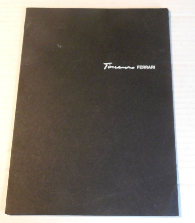 IL DIVERTIMENTO INTELLETTUALE DELL'INFINITO. SIGNED by Vincenzo Ferrari.