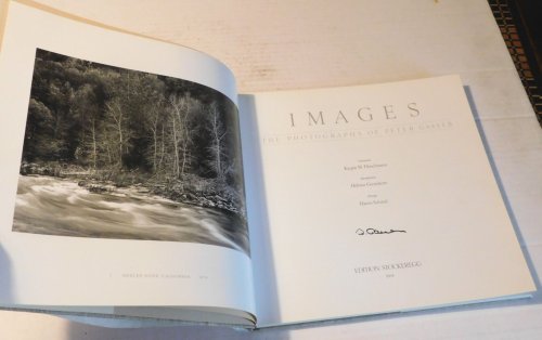 IMAGES: THE PHOTOGRAPHS OF PETER GASSER. [SIGNED by the photographer].