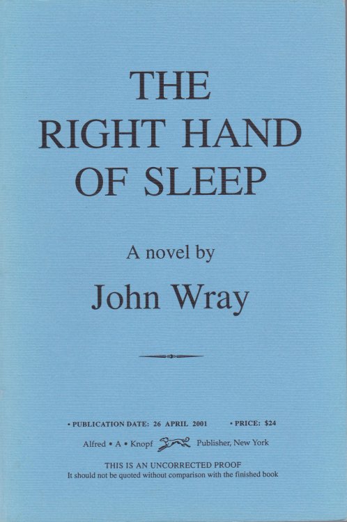 THE RIGHT HAND OF SLEEP.