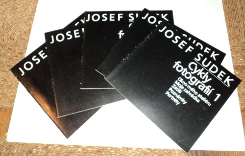 Image for JOSEF SUDEK; CYKLY FOTOGRAFII 1: Okno meho atelieru / Moje zahradka / Zatisi / Poznamky / Portrety. CYKLY FOTOGRAFII 2: Praha. CYKLY FOTOGRAFII 3: Kouzelna zahradka / Vzpominky. CYKLY FOTOGRAFII 4: Krajiny. CYKLY FOTOGRAFII 5: Kontrasty / Labyrinty. (5 volumes, complete). JOSEF SUDEK; CYKLY FOTOGRAFII 1: Okno meho atelieru / Moje zahradka / Zatisi / Poznamky / Portrety. CYKLY FOTOGRAFII 2: Praha. CYKLY FOTOGRAFII 3: Kouzelna zahradka / Vzpominky. CYKLY FOTOGRAFII 4: Krajiny. CYKLY FOTOGRAFII 5: Kontrasty / Labyrinty. (5 volumes, complete).