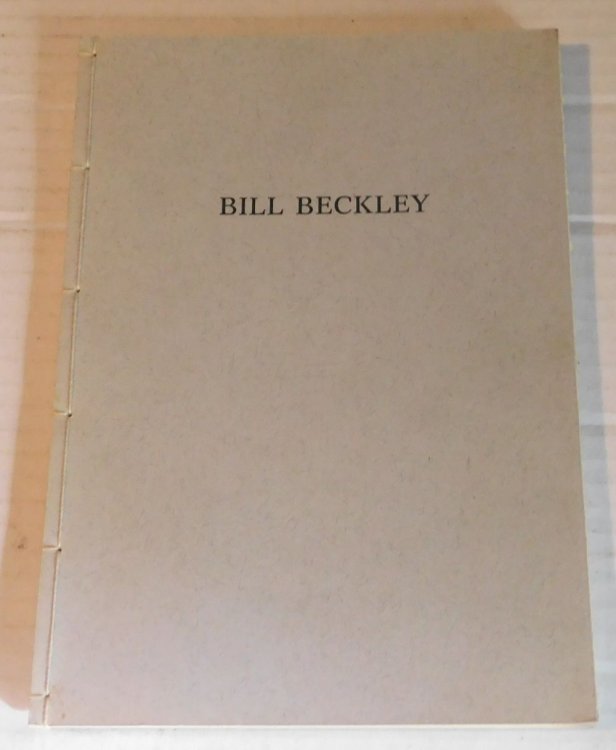 BILL BECKLEY / Aquarelle / Watercolors / 1971-1984. 2. Dezember 1984 bis 20. Januar 1985. (Catalogue).