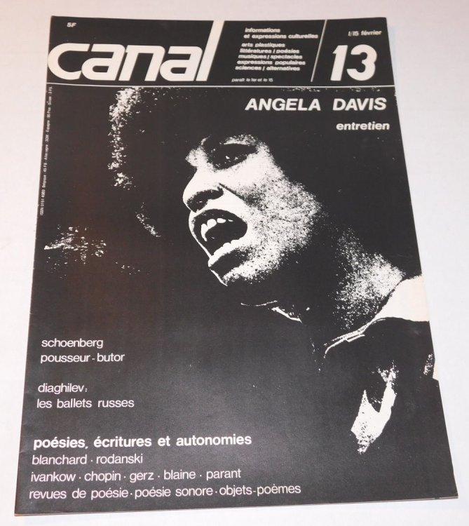 CANAL 13: (Journal d'informations culturelles). 1-15 fevrier. (Cover title).
