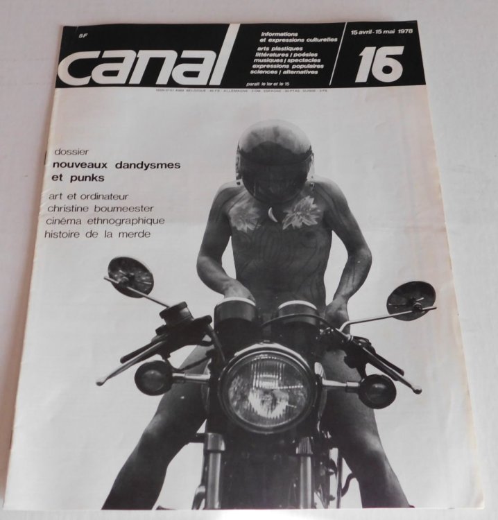 CANAL 16: (Journal d'informations culturelles). 15 avril-15 mai 1978. (Cover title).