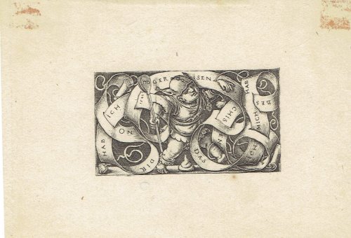 THE LITTLE BUFFOON: A SUPERB 19TH CENTURY ENGRAVING.