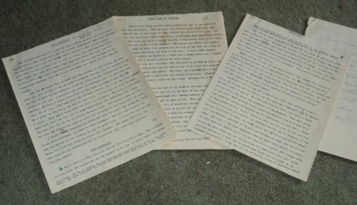 NARRATIVES BY ISRAEL SHOCHAT AND OTHERS INVOLVED IN THE BAR GIORA ORGANIZATION [LATER CALLED HASHOMER] FROM THE EARLY PART OF THE 20TH CENTURY, AS TRANSLATED BY NICK PERSOFF FOR THE FAMED HOLLYWOOD SCRIPTWRITER BEN HECHT.