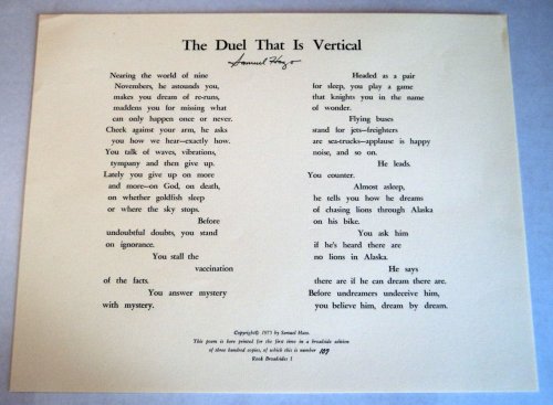 THE DUEL THAT IS VERTICAL.