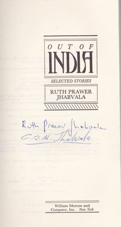 OUT OF INDIA: Selected Stories.