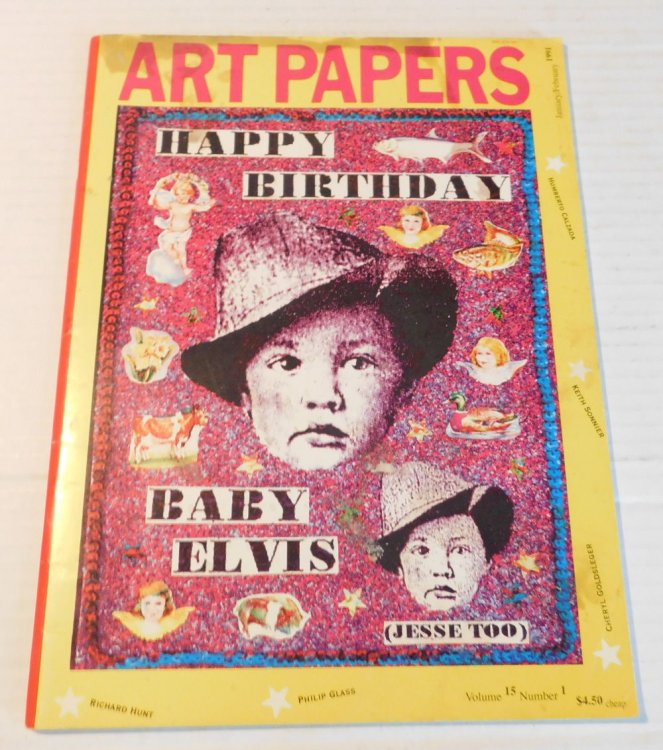 ART PAPERS. January/February 1991. Volume 15 Number 1. (Cover title).