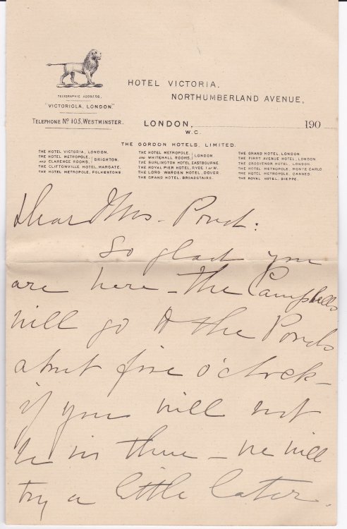 AUTOGRAPH LETTER SIGNED BY HENRIETTA CROSMAN.