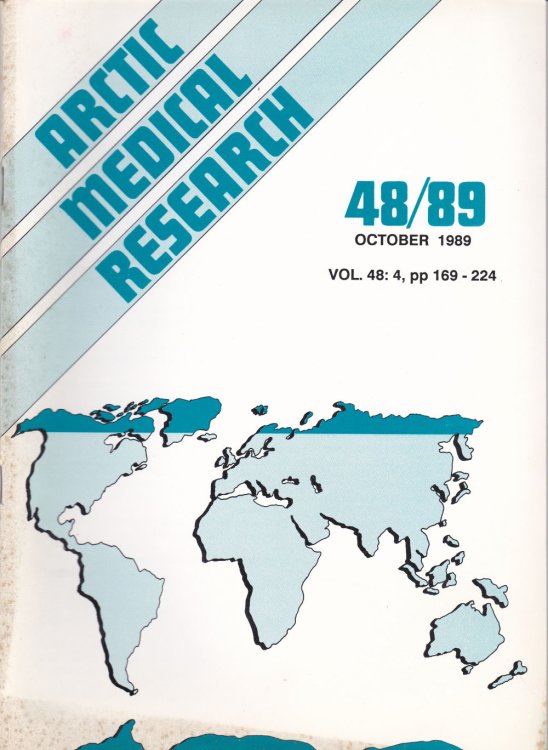 ARCTIC MEDICAL RESEARCH. Vol. 48, No. 4, October 1989.