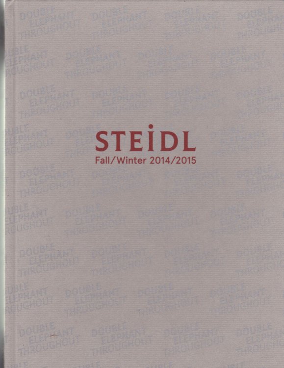 STEIDL FALL/WINTER 2014/2015. Photography Book Catalog.