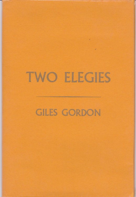TWO ELEGIES.