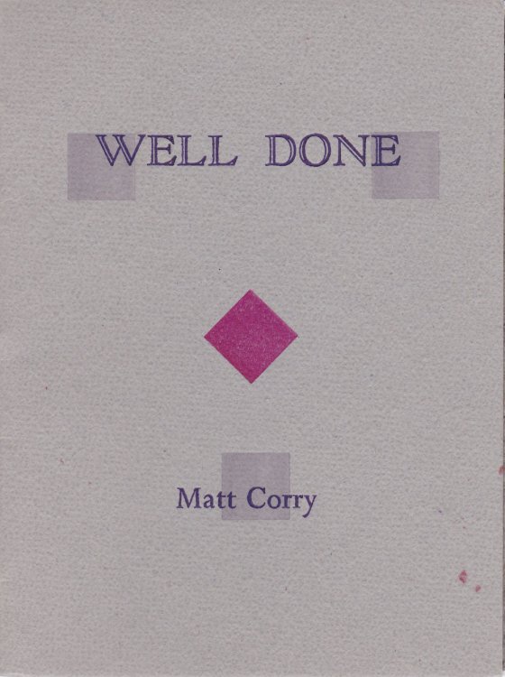 WELL DONE.