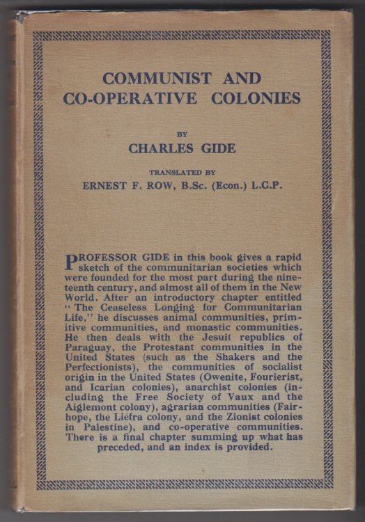 Communist And Co-operative Colonies