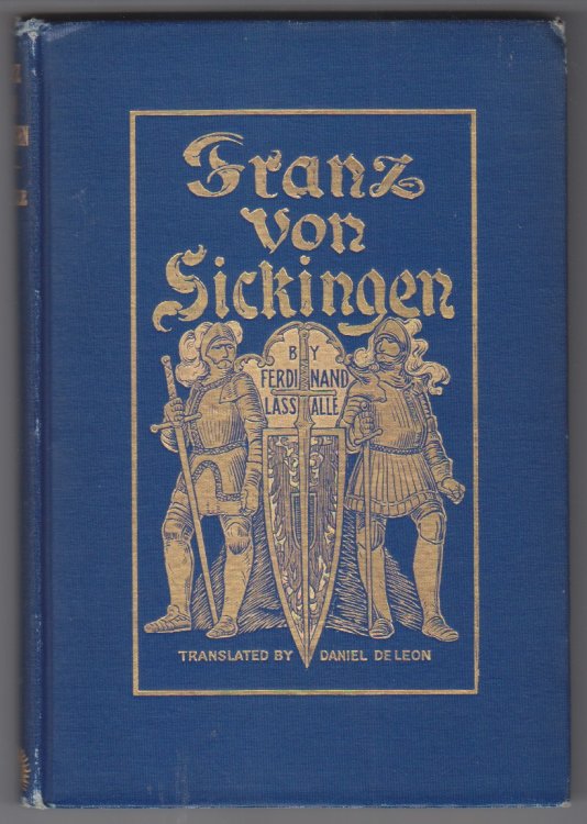 Franz Von Sickingen By Ferdinand Lassalle