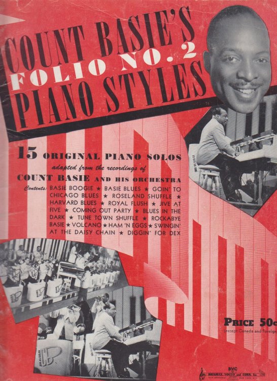 Count Basie's Piano Styles