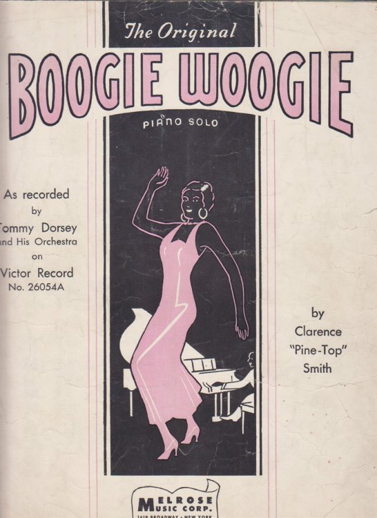 Sheet Music For The Original Boogie Woogie