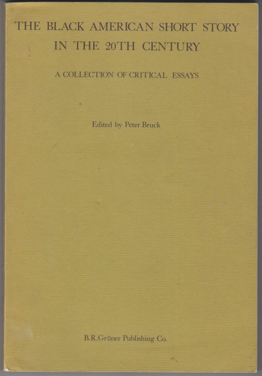 The Black American Short Story In The 20th Century