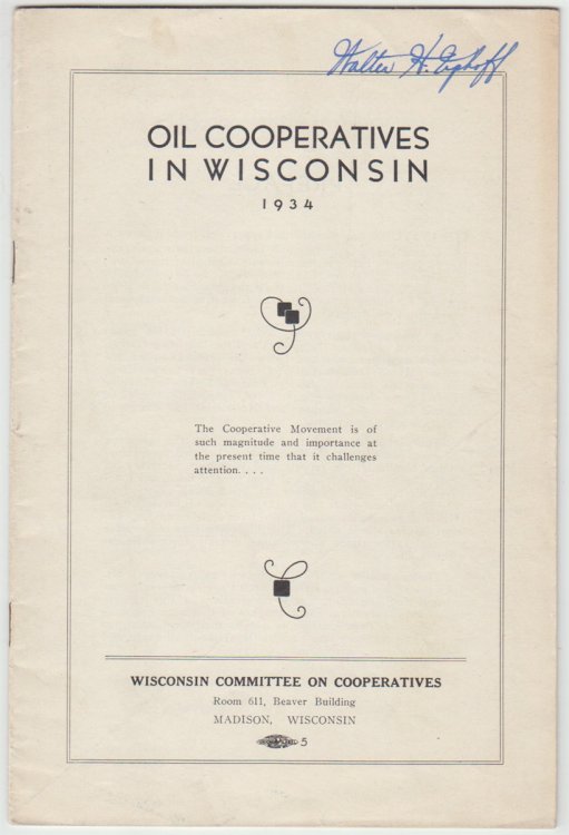 Oil Cooperatives In Wisconsin