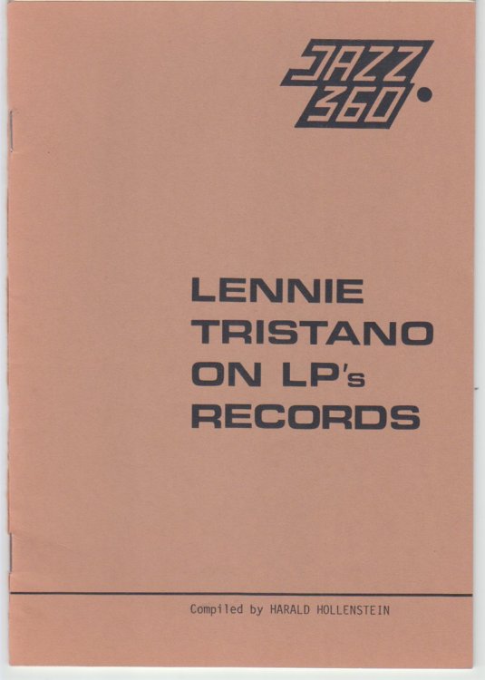 Lennie Tristano On Lp's Records