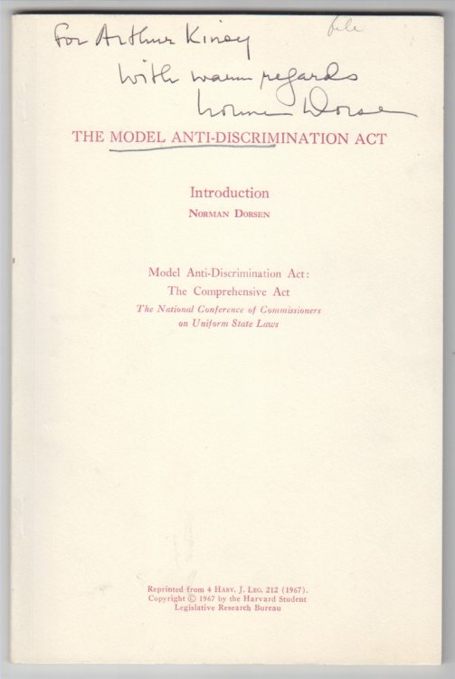 The Model Anti-discrimination Act