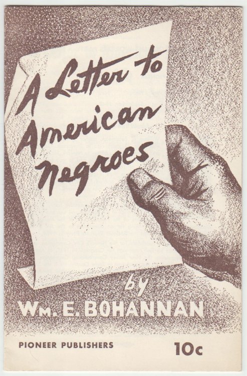 A Letter To American Negroes