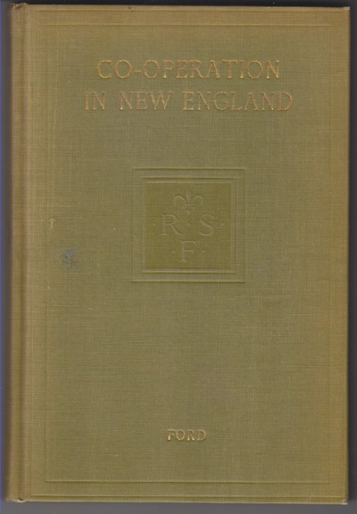 Co-operation In New England, Urban And Rural