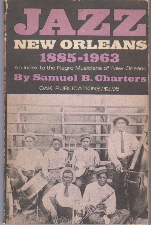 Jazz: New Orleans 1885-1963