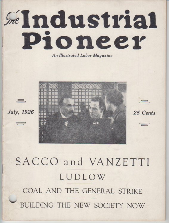 The Industrial Pioneer, Volume IV, No. 3 (July, 1926)
