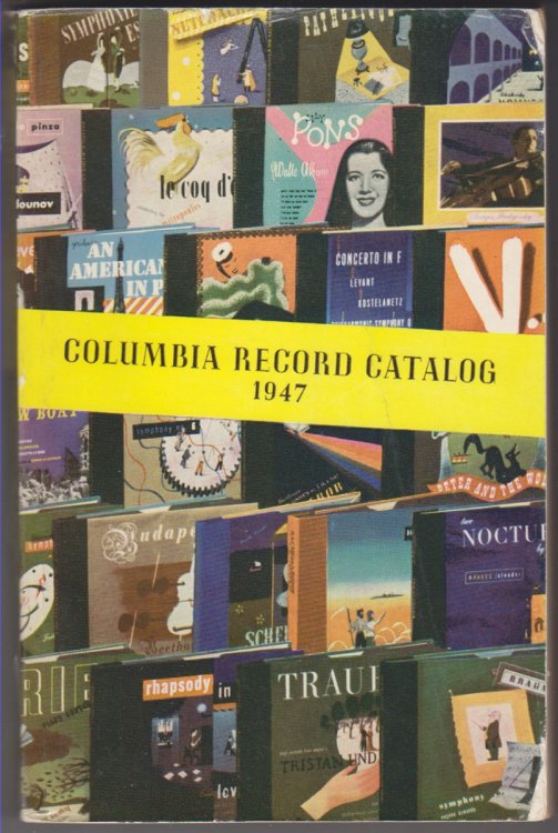 Columbia Record Catalog 1947
