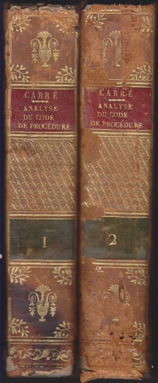 Analyse Raisonnee Et Conferences Des Opinions Des Commentateurs Et Des Arrets Des Cours, Sur Le Code De Procedure Civile, Volumes I and II (Complete)