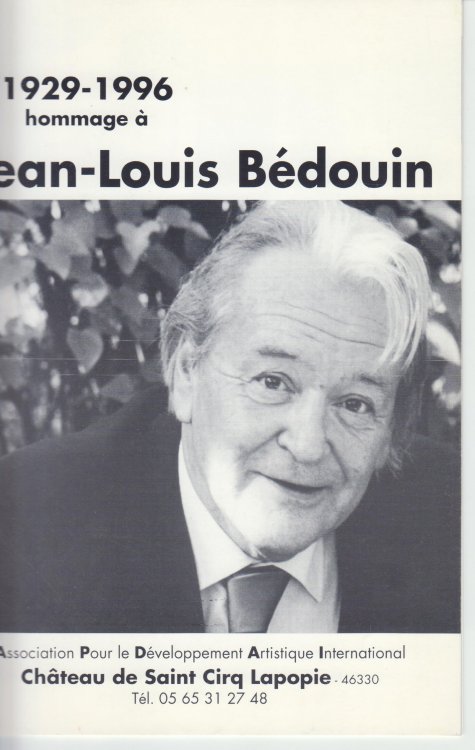 1929-1996 Hommage a Jean-Louis Bedouin